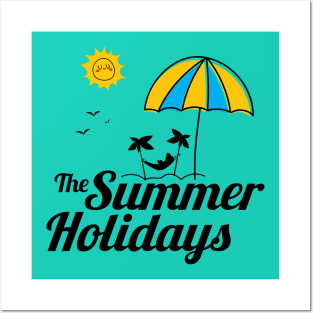 Summer Holiday Umbrella Posters and Art
